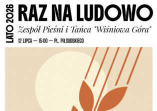 Plakat: LATO 26': Raz na ludowo!