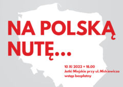 Plakat: Muzyczna Jatka: Na polską nutę...