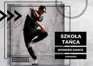 Plakat: Szkoła Tańca Wonder Dance zaprasza na zajęcia